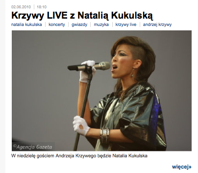 Krzywy live