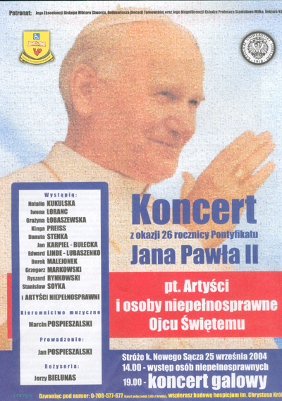 papież koncert